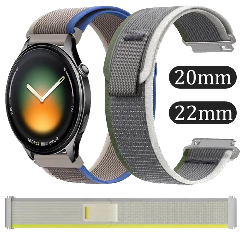 Watch S Realme - 20mm 22mm Trail Nylon Strap For