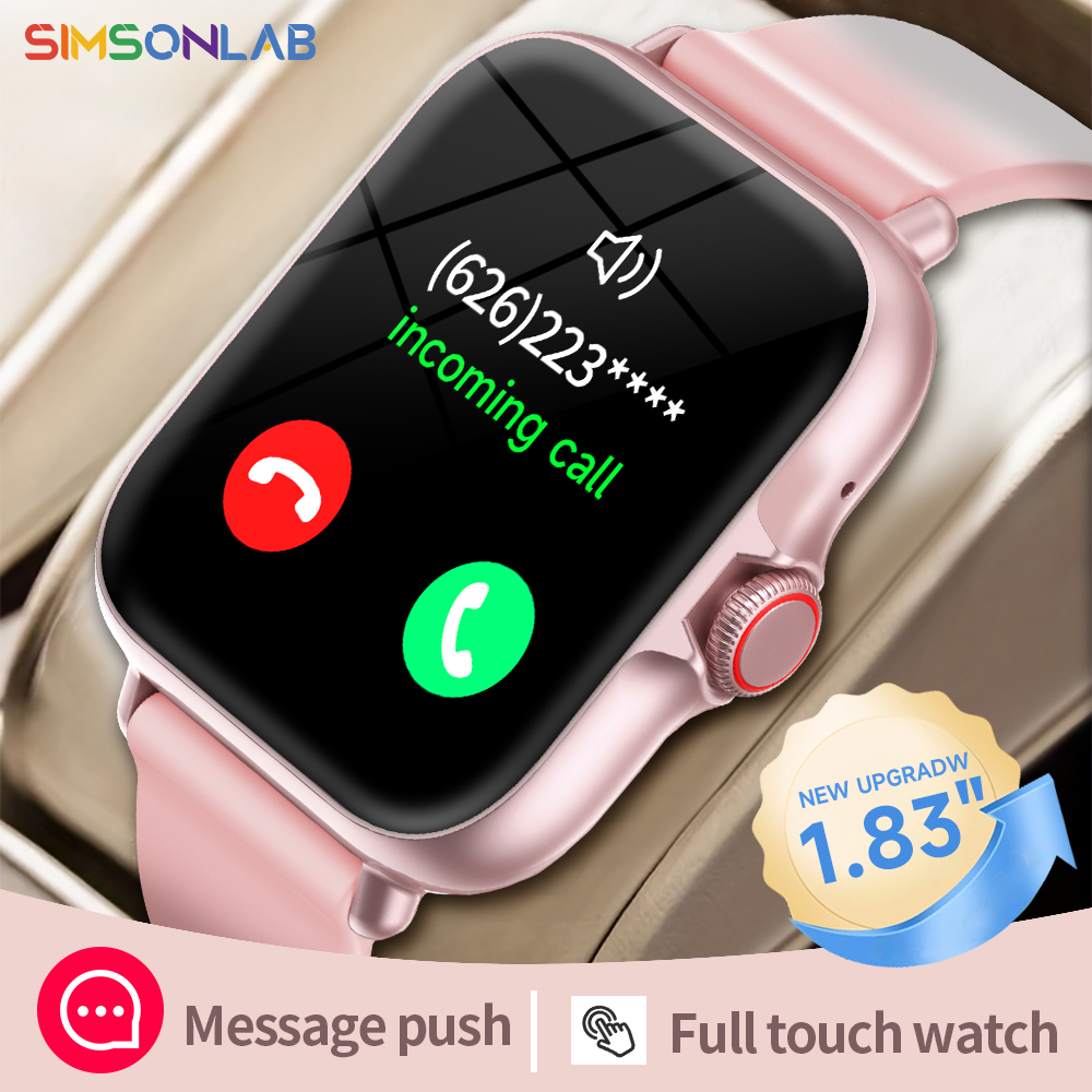 Smartwatch Watches Gift For Men - New 1.83''Screen Smartwatch Wireless Call Message