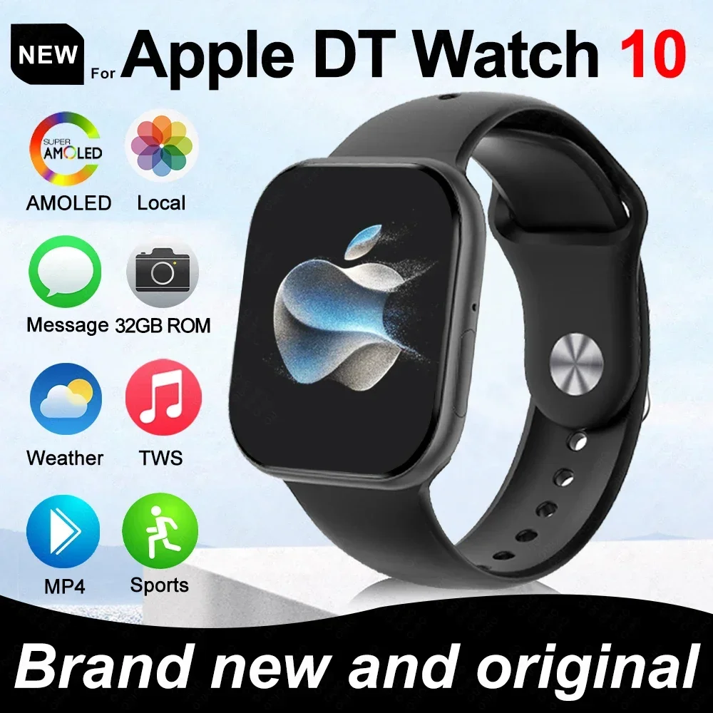Smartwatch Square Watches For Men - 2025 New Original for Apple DT
