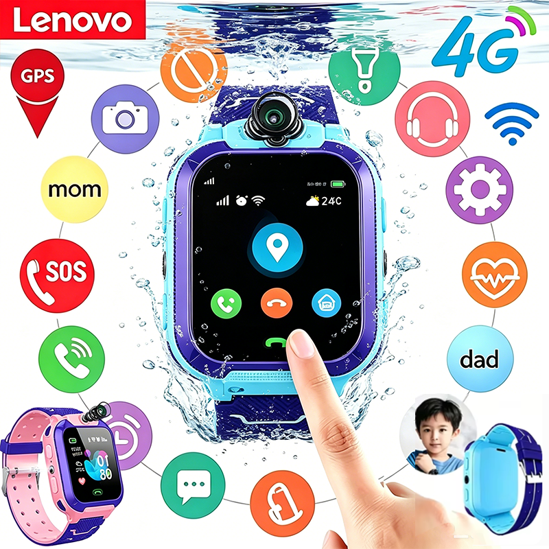 Smartwatch Watches Gift For Boys With Gps - Lenovo 5G Waterproof Children Smart Watch