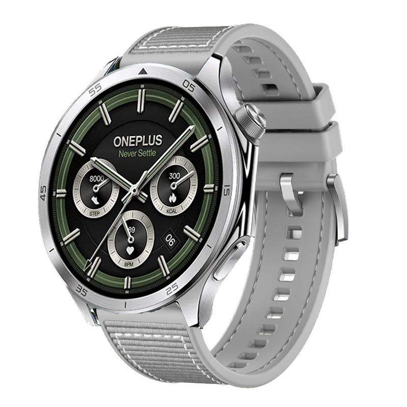Nylon+Silicone Strap For OnePl - Watch S Realme reseña y precio