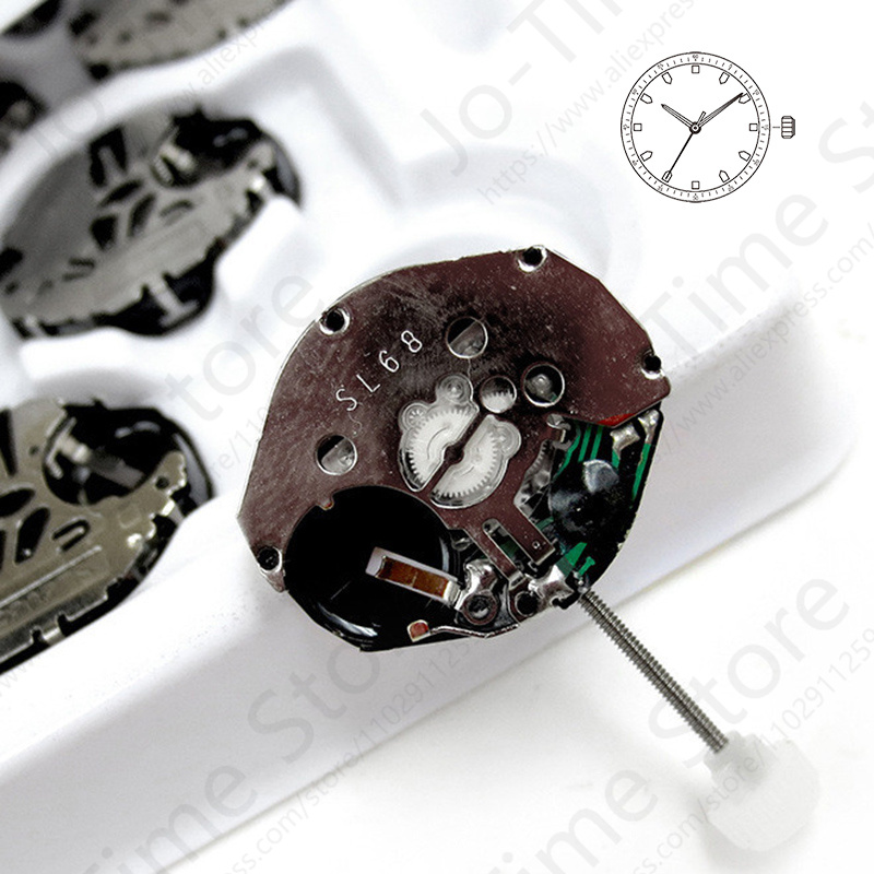Sunon Sl68 Quartz Watch Moveme - Watch Movement Rotor reseña y precio