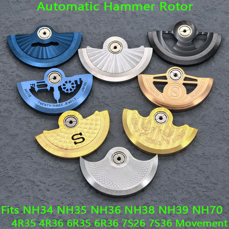 Custom NH35 Movement Rotor Osc - Watch Movement Rotor reseña y precio