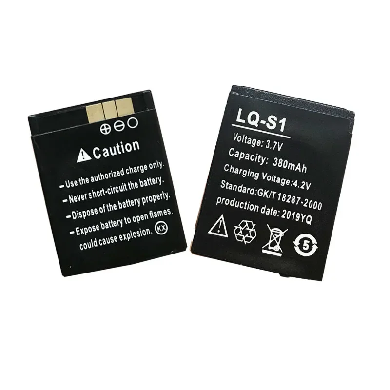 New LQ-S1 3.7V rechargeable ba - Watch V8 reseña y precio