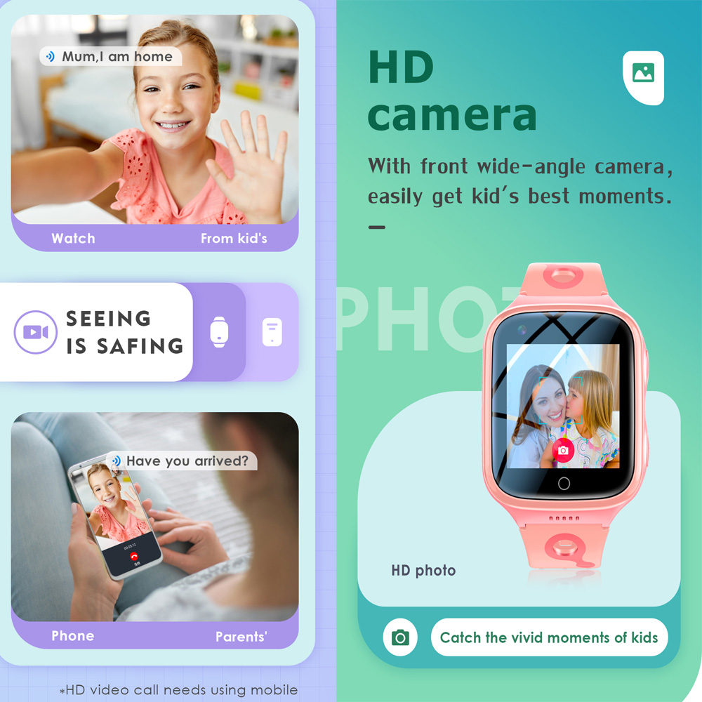 4G Smart Watch Kids GPS Tracke - Smartwatch Watches Best Gift For Boys reseña y precio