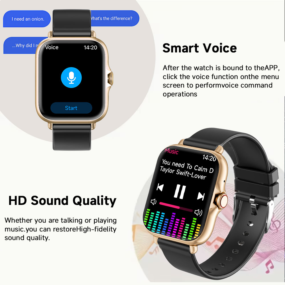 New 1.83''Screen Smartwatch Wi - Smartwatch Watches Gift For Men reseña y precio