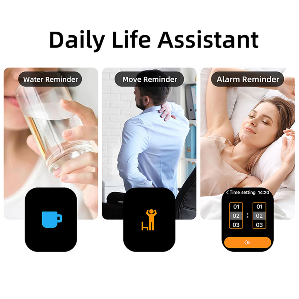 New 1.83''Screen Smartwatch Wi - Smartwatch Watches Gift For Men reseña y precio