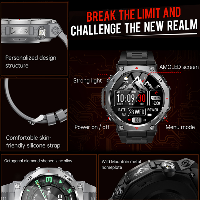 2026 New T-Rex 3 Ultra Outdoor - Heart Rate Gps Watch reseña y precio