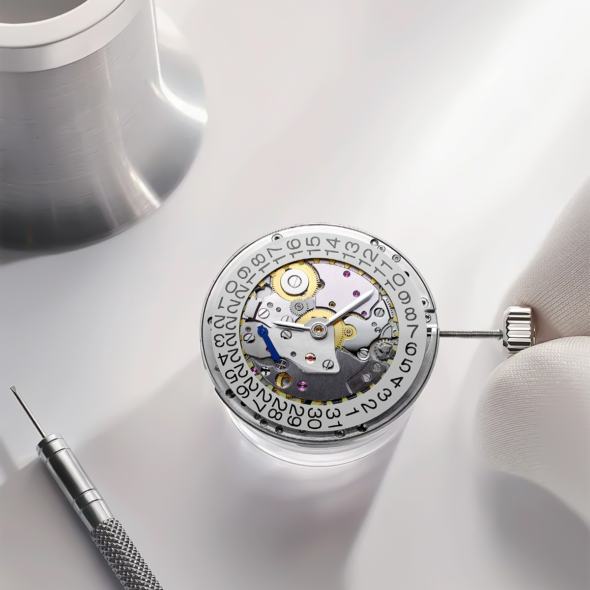5015A micro rotor automatic me - Watch Movement Rotor reseña y precio