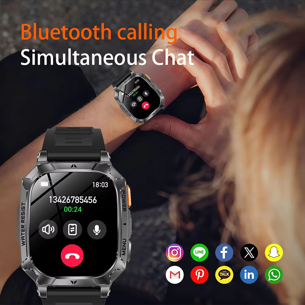 New 2026 Smartwatch Sports HD  - Heart Rate Gps Watch reseña y precio