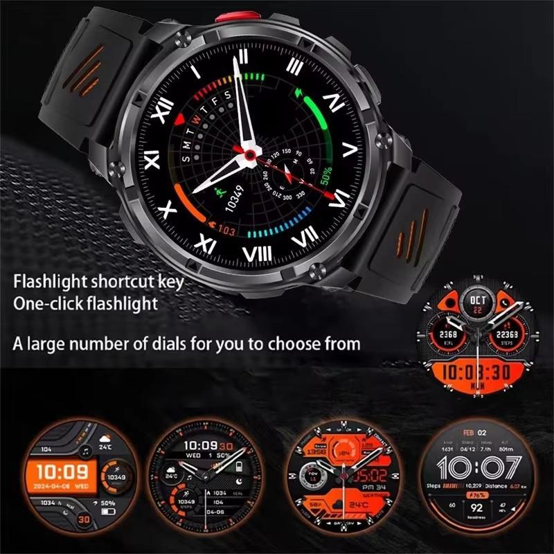 2026 New 1100mAh Large Battery - Smartwatch Watches Gift For Men reseña y precio