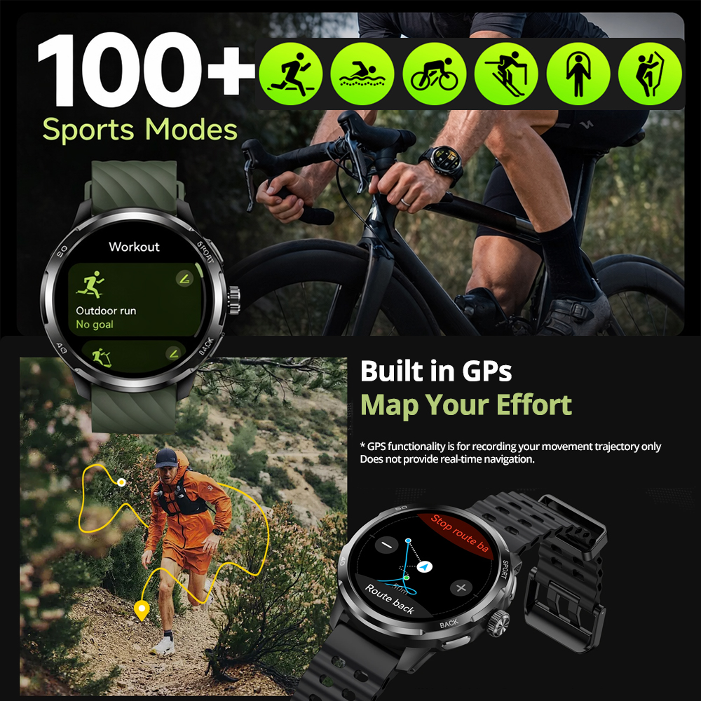 Ulefone Armor Watch Pro Smartw - Heart Rate Gps Watch reseña y precio