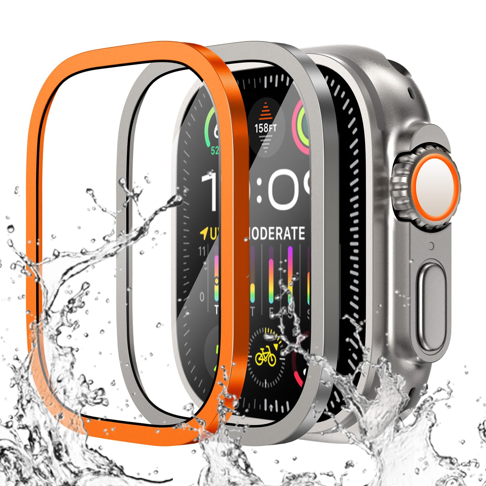 Tempered Glass for Apple Watch - Smartwatch Watches Gift For Men reseña y precio