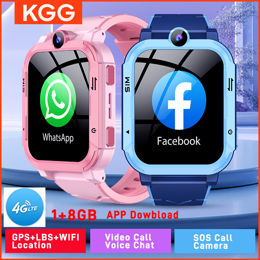 4G Kids Smart Watch 1+8GB GPS  - Smartwatch Watches Gift For Boys With Gps reseña y precio