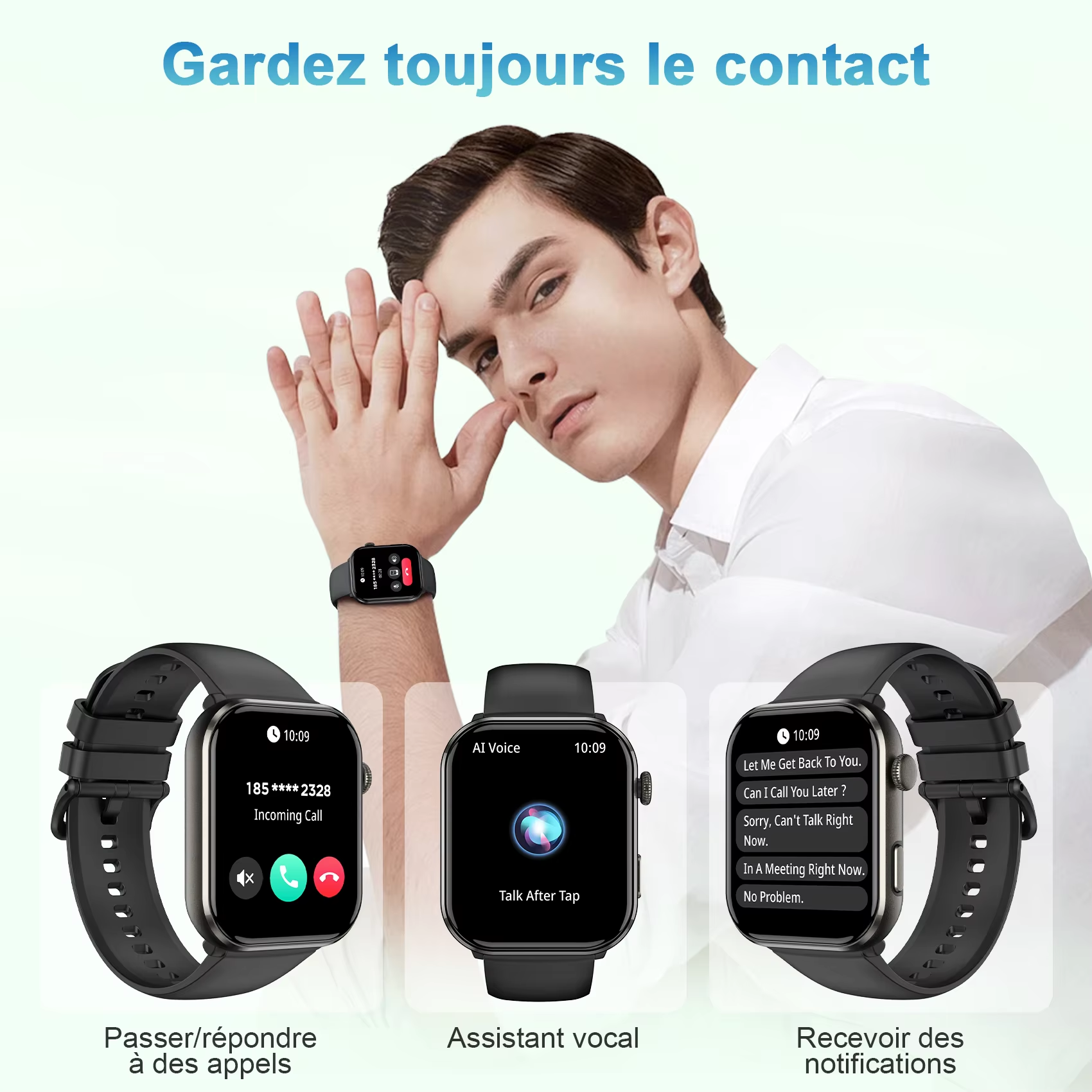 Blackview R60 Bluetooth Call S - Smartwatch Square Watches For Men reseña y precio