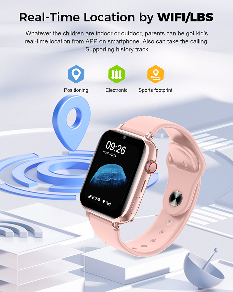 4G Smart Watch Kids LBS Locati - Smartwatch Watches Gift For Boys With Gps reseña y precio