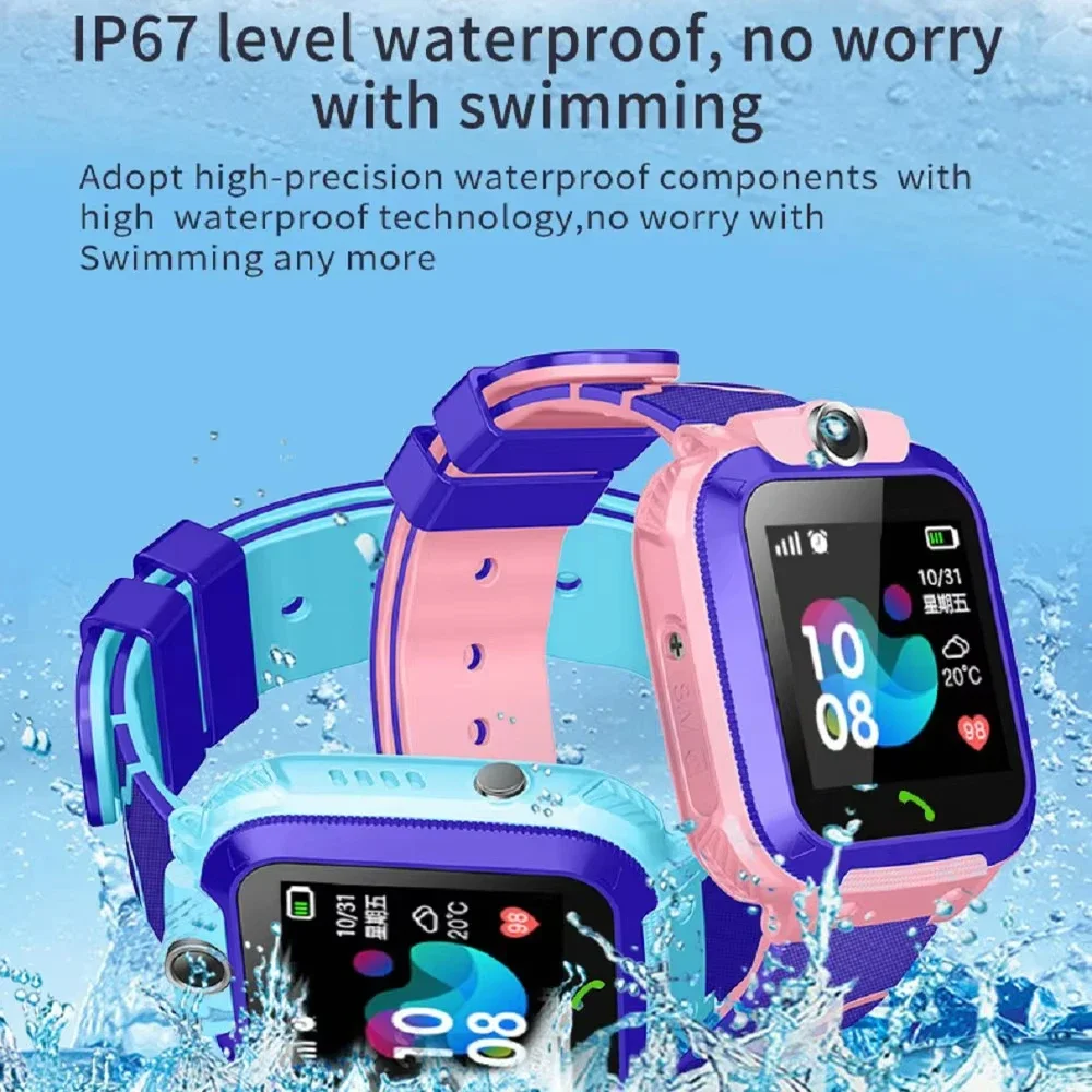 Lenovo Q12 Children's Smart Wa - Smartwatch Watches Gift For Boys With Gps reseña y precio