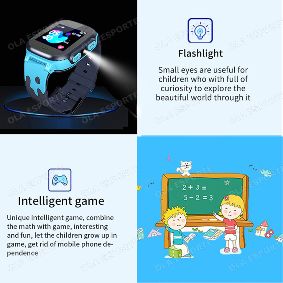 2025 New Kids Smart Watch Chil - Smartwatch Watches Gift For Boys With Gps reseña y precio