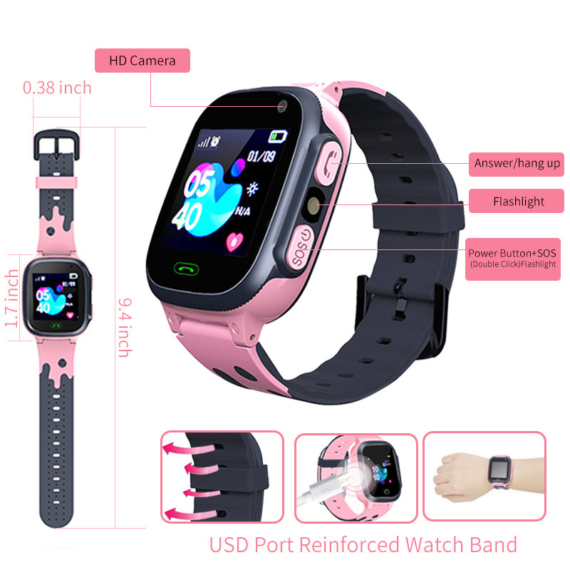 Kids Smart Watch Waterproof Sm - Smartwatch Digital Watches For Kids reseña y precio