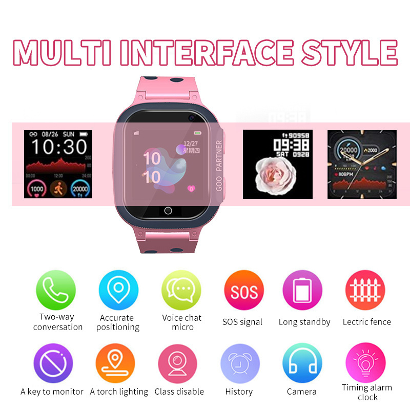 Kids Smart Watch Waterproof Sm - Smartwatch Digital Watches For Kids reseña y precio