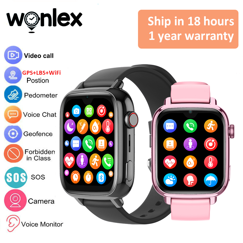Wonlex KT34 Children's Smart W - Smartwatch Digital Watches For Kids reseña y precio