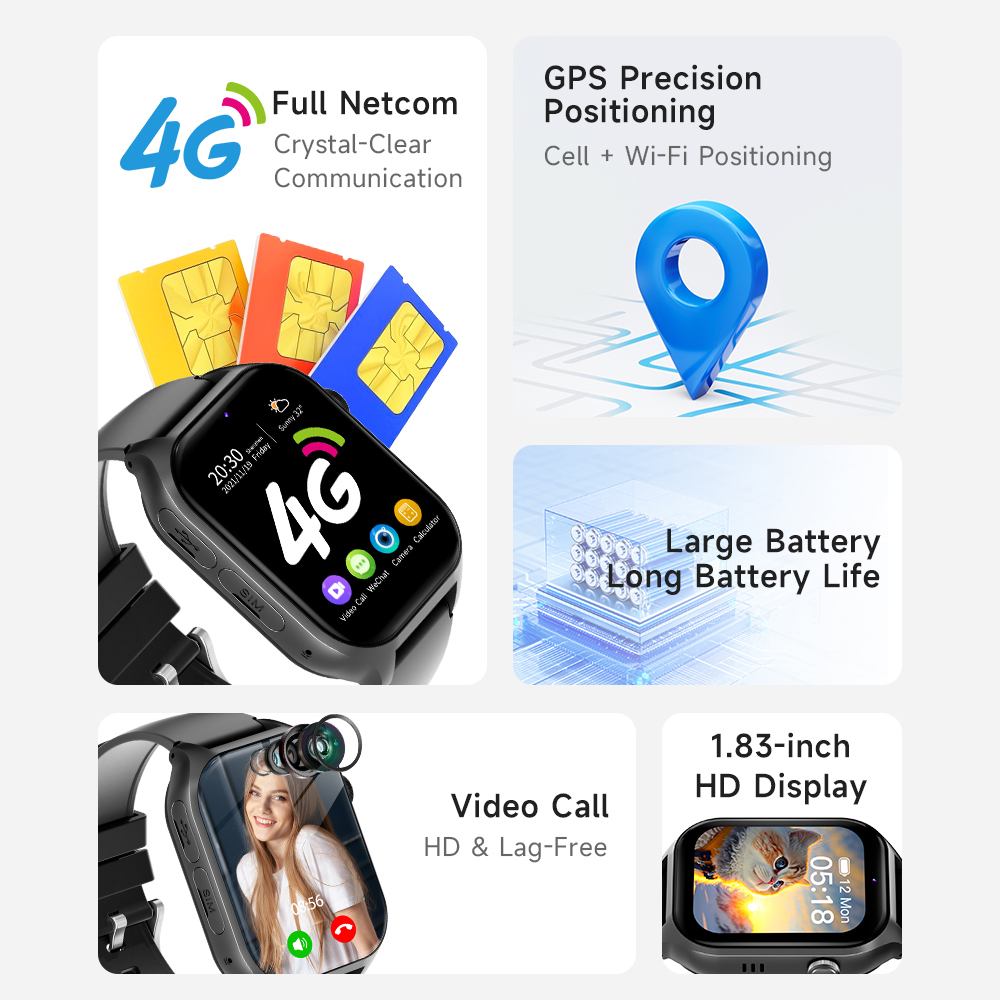 696 Smart Watches 4G Kids GPS  - Smartwatch Watches Gift For Boys With Gps reseña y precio