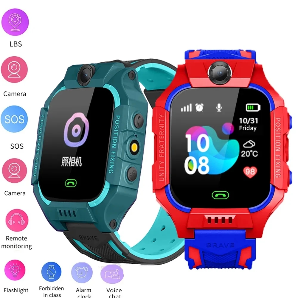 2026 New Kids Smart Watch SOS  - Smartwatch Watches Gift For Boys With Gps reseña y precio
