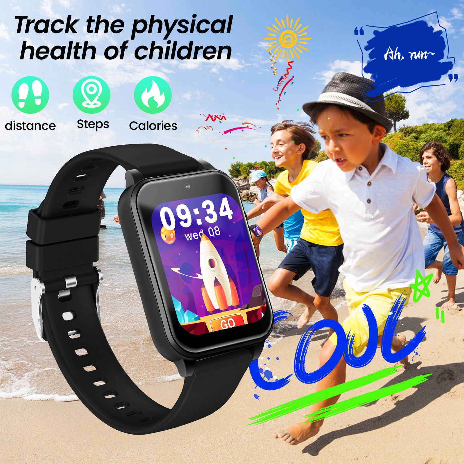 2026 New Children's Smart Watc - Smartwatch Digital Watches For Kids reseña y precio