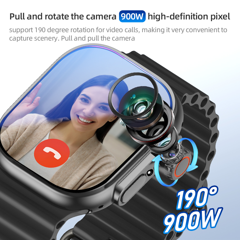 DW200 Smartwatch Men WIFI Touc - Smartwatch Square Watches For Men reseña y precio