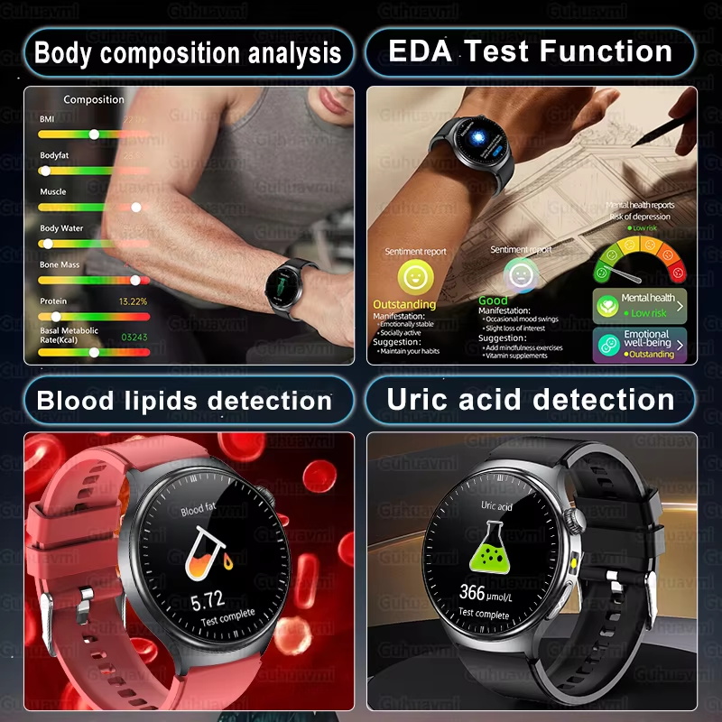 2026 New Accurate Body Health  - Smartwatch Watches Gift For Men reseña y precio