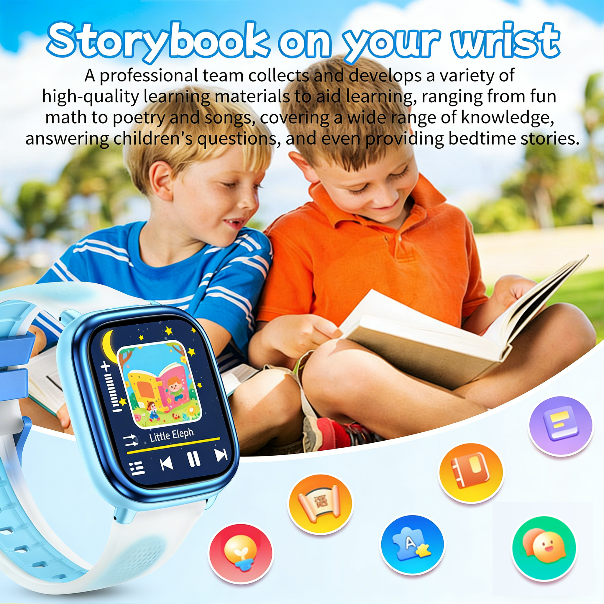 New Kids Study Smart Watch 1.8 - Smartwatch Watches Best Gift For Boys reseña y precio