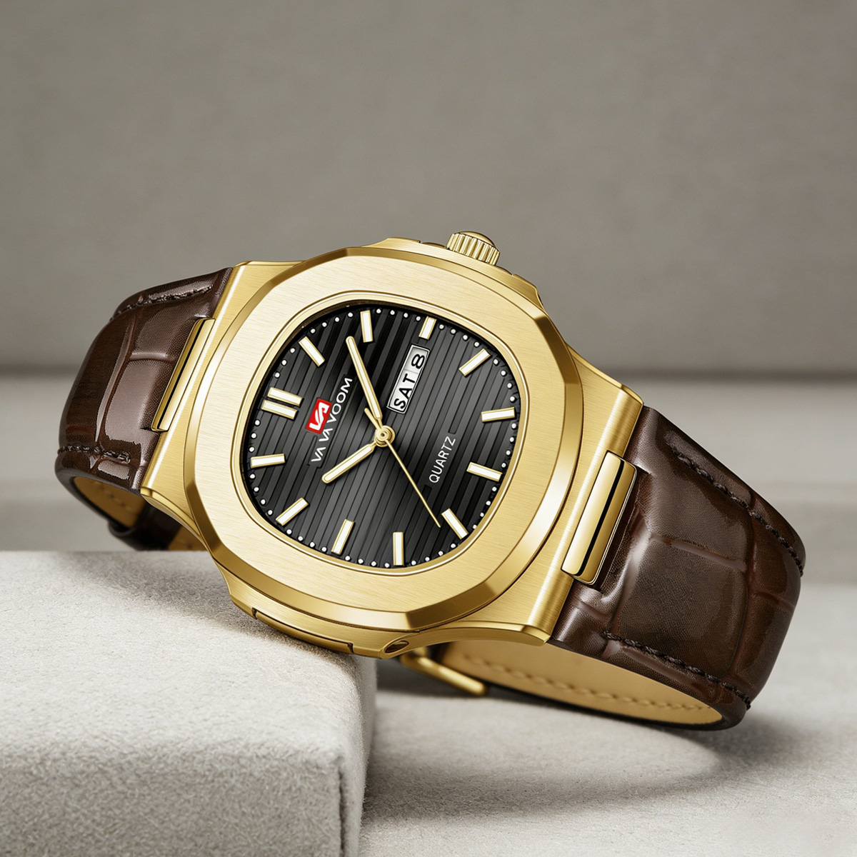 Luxury Men Quartz Watch 40mm B - Smartwatch Square Watches For Men reseña y precio