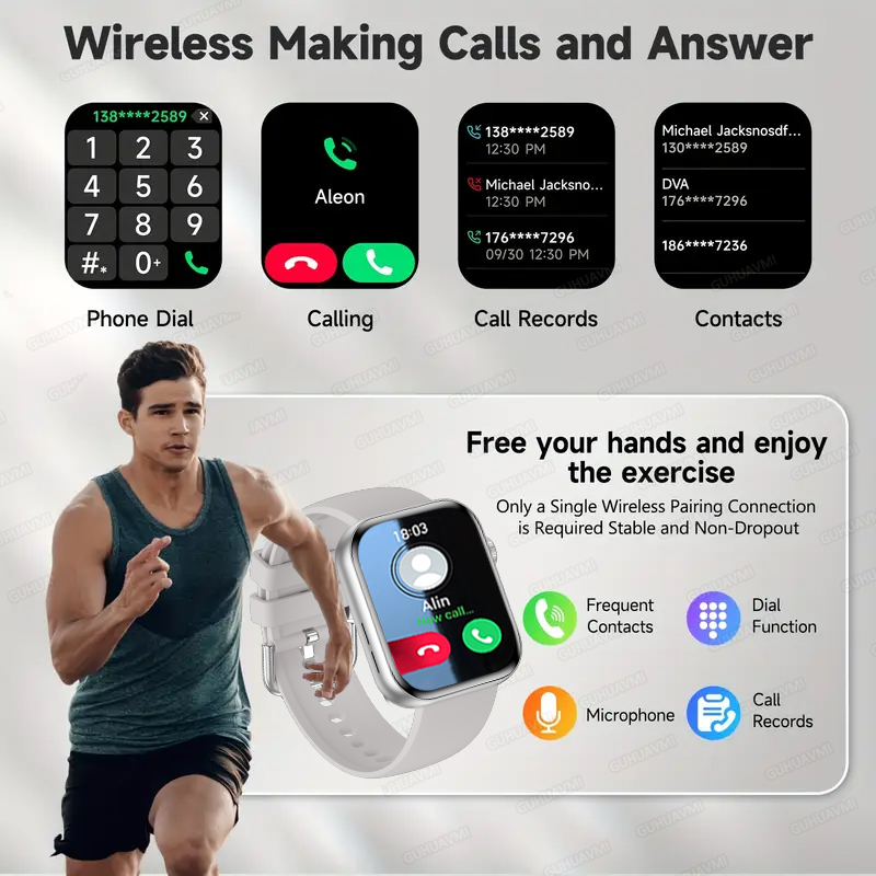 2026 New For iOS Watch Series  - Heart Rate Gps Watch reseña y precio