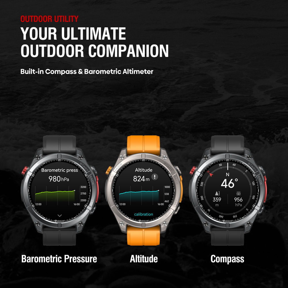 NEW Zeblaze Stratos 4 GPS Smar - Heart Rate Gps Watch reseña y precio