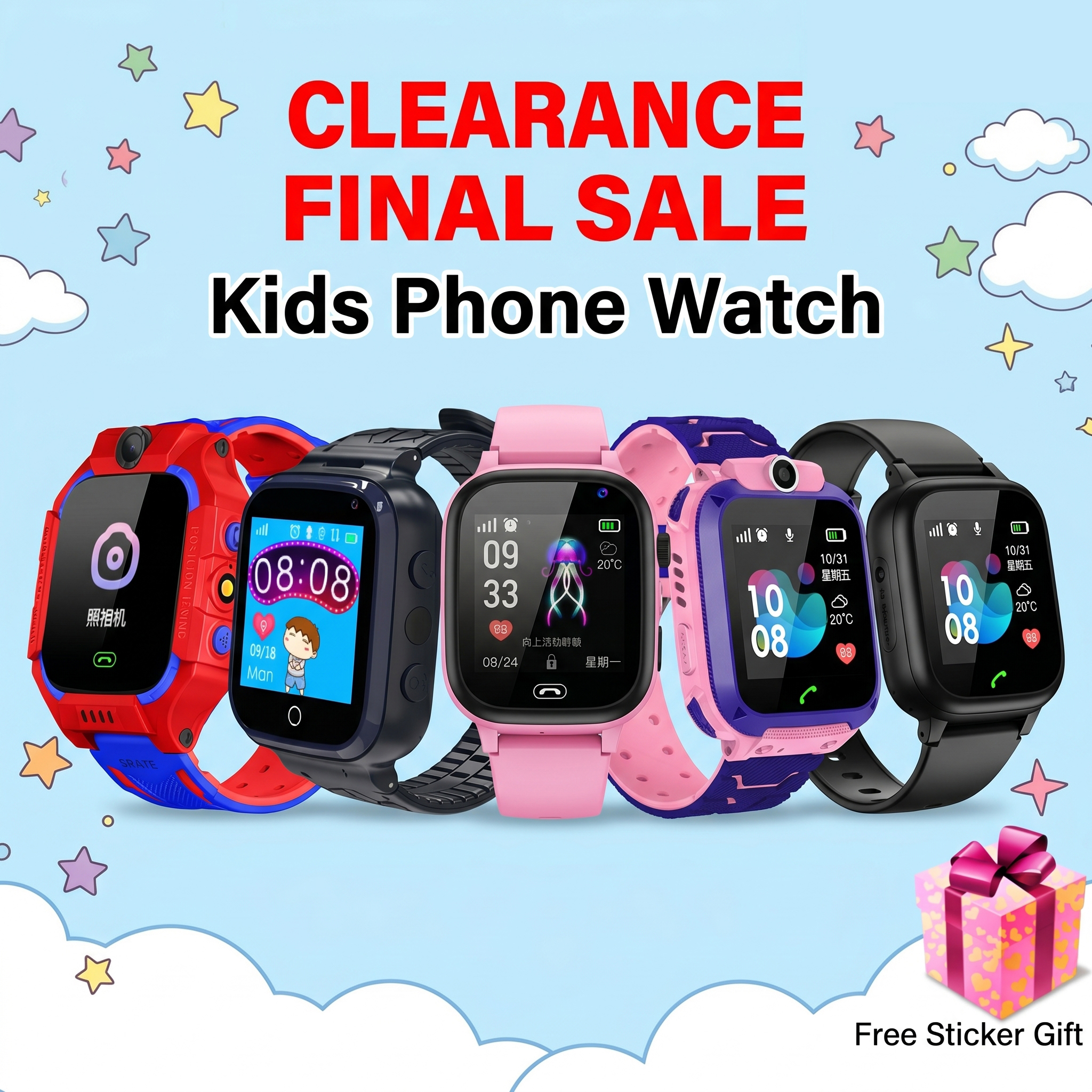 Kids Smart Watch GPS Tracker L - Smartwatch Watches Birthday Gift For Boys With Gps reseña y precio