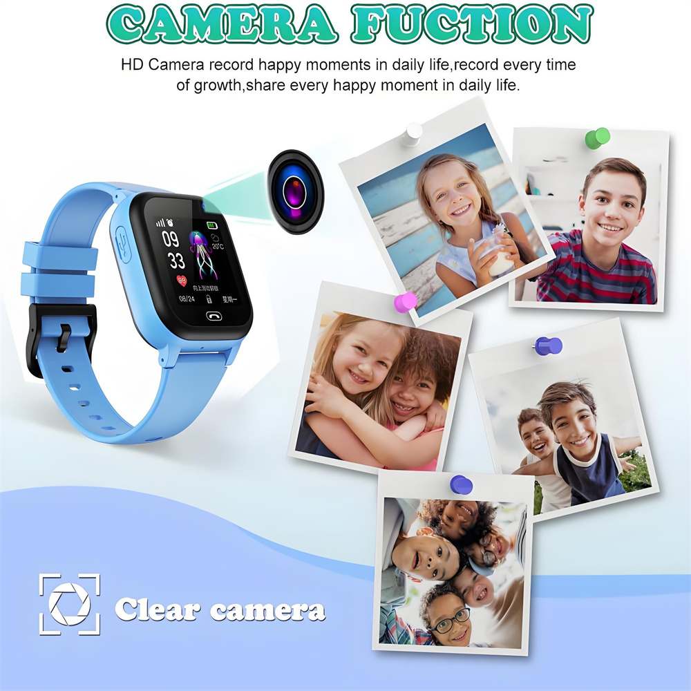 Kids Smart Watch GPS Tracker L - Smartwatch Watches Birthday Gift For Boys With Gps reseña y precio