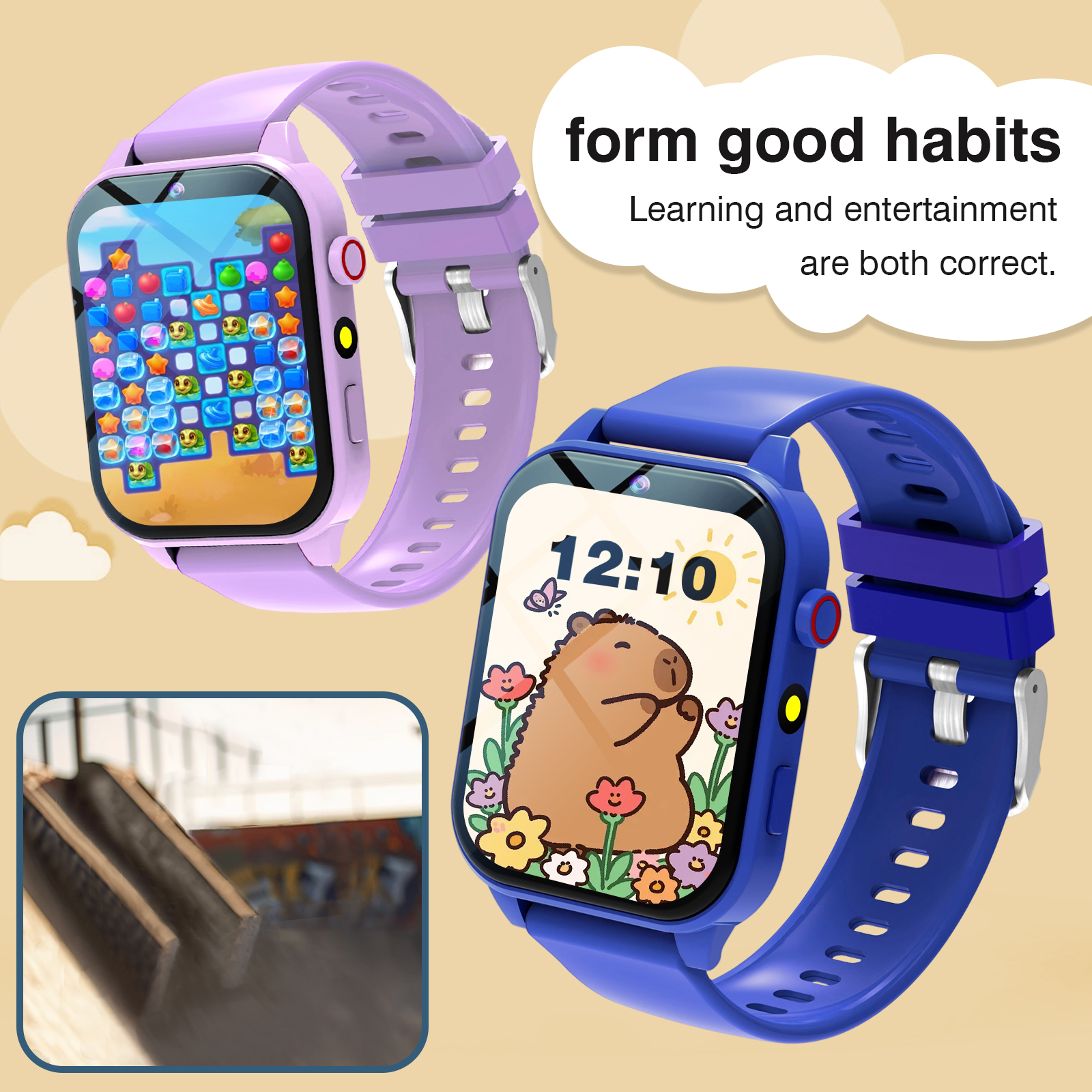 Kids′s Smart Watch 18 Games Ca - Smartwatch Digital Watches For Kids reseña y precio