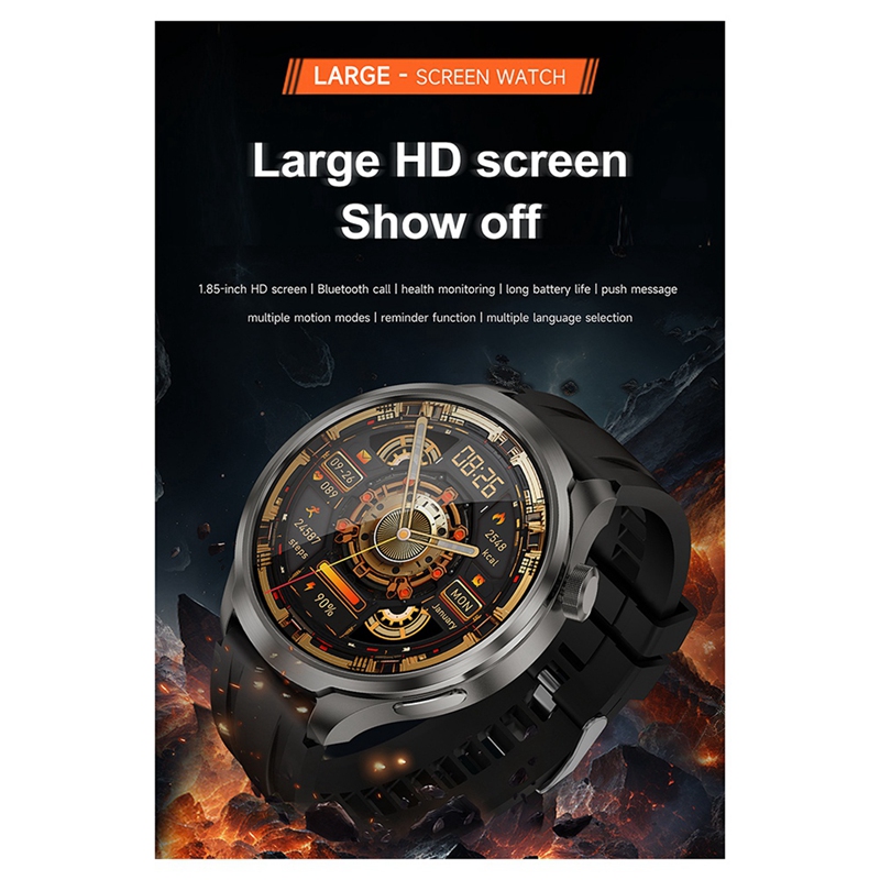 1.85-Inch Ultra HD Smart Watch - Heart Rate Gps Watch reseña y precio
