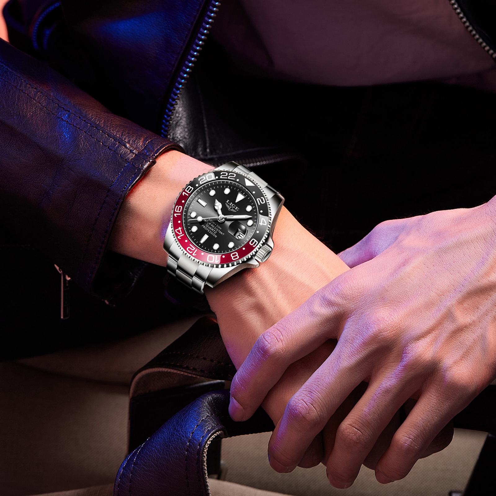 LIGE 2026 Men's watches busine - Smartwatch Watches Gift For Men reseña y precio