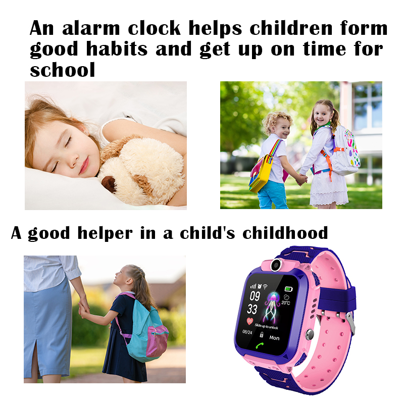 Q12B Kids Smart Watch with SOS - Smartwatch Watches Gift For Boys With Gps reseña y precio