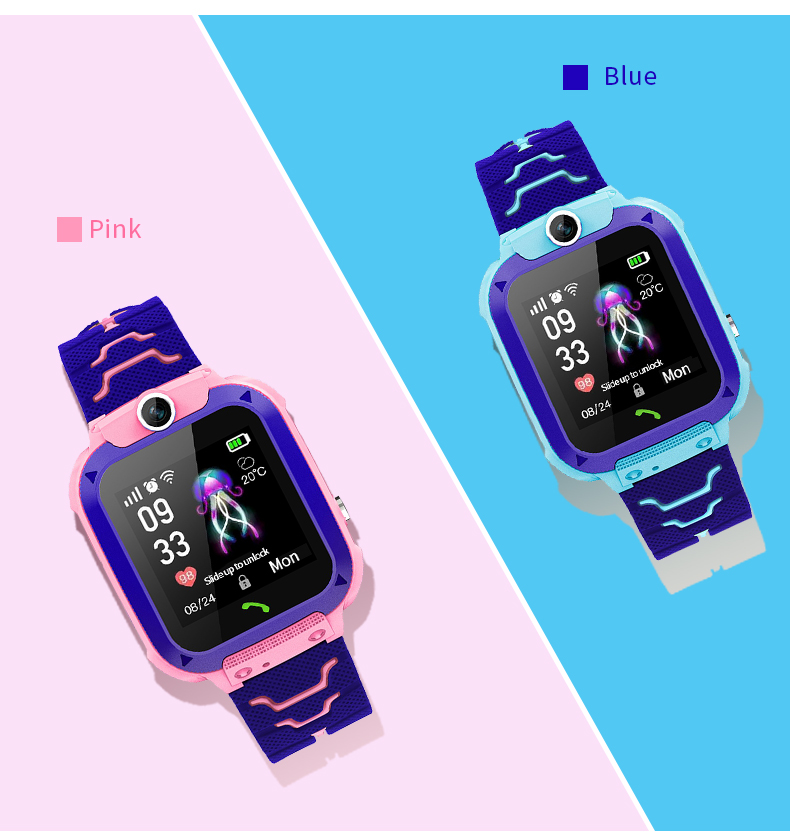 Q12B Kids Smart Watch with SOS - Smartwatch Watches Gift For Boys With Gps reseña y precio