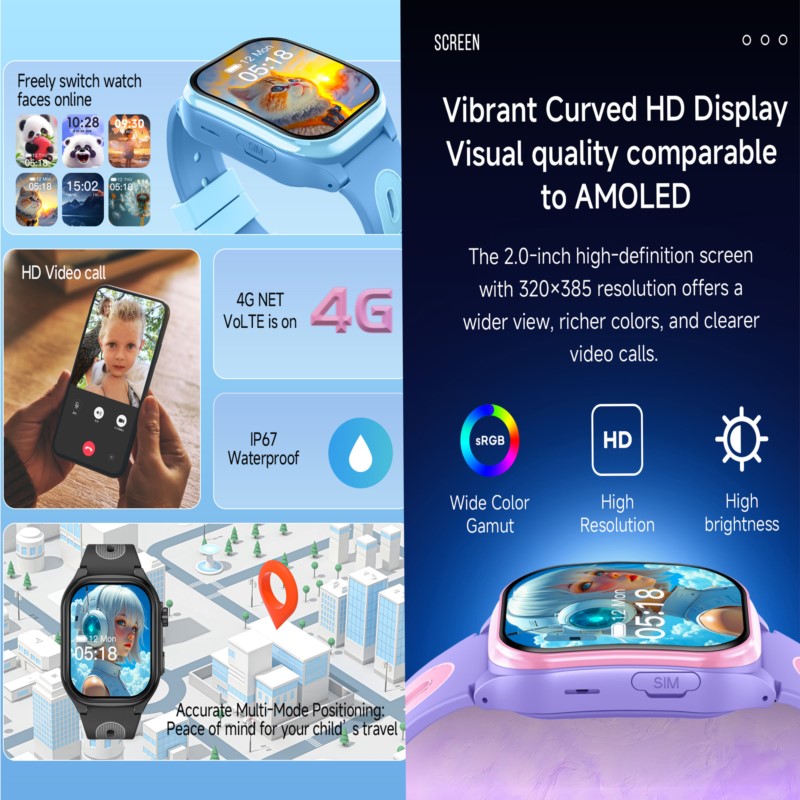 Smart Watch for Kids with GPS  - Smartwatch Watches Gift For Boys With Gps reseña y precio