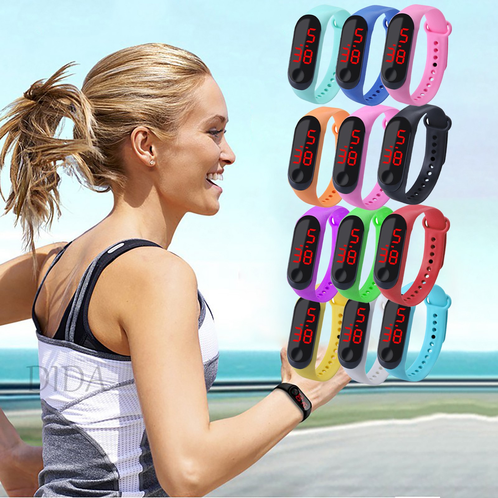 Sports Outdoor Bracelet Electr - Smartwatch Digital Watches For Kids reseña y precio
