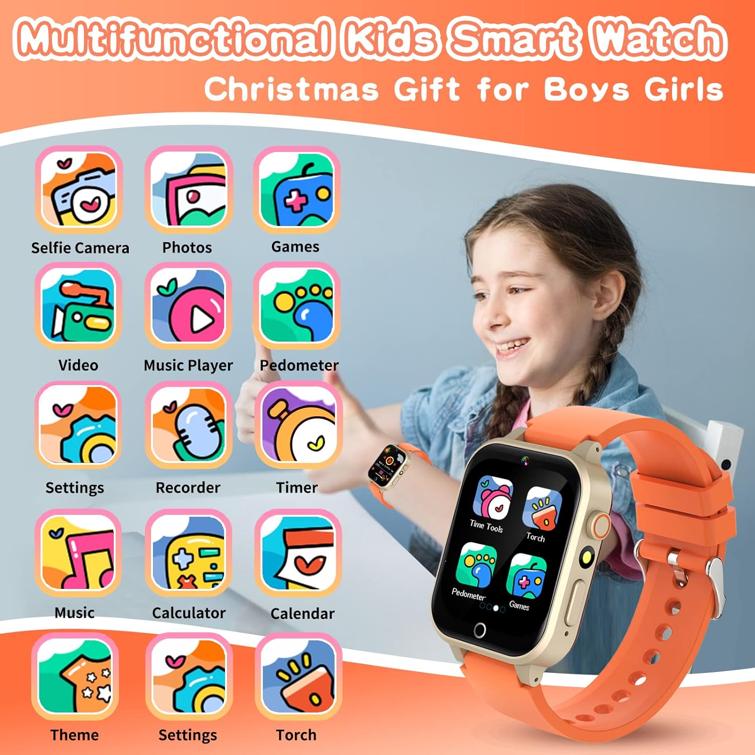 Kids Games Smart Watch for Age - Smartwatch Digital Watches For Kids reseña y precio