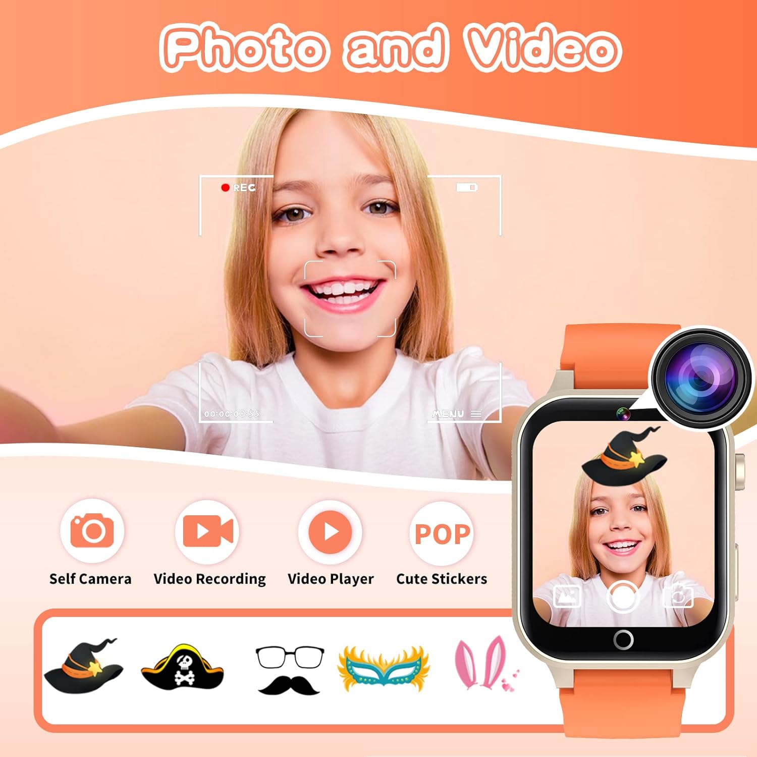 Kids Games Smart Watch for Age - Smartwatch Digital Watches For Kids reseña y precio
