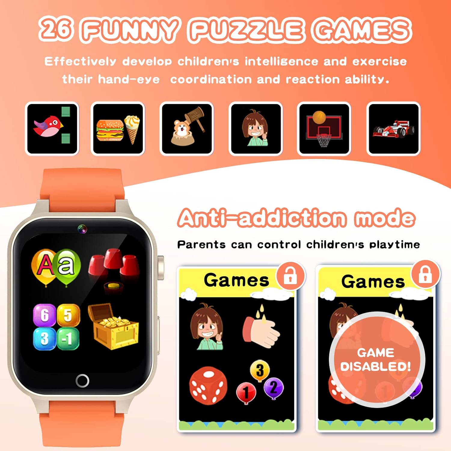 Kids Games Smart Watch for Age - Smartwatch Digital Watches For Kids reseña y precio