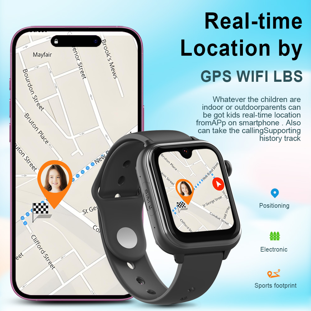 Wonlex KT37 GPS Smart Watch Ki - Smartwatch Digital Watches For Kids reseña y precio