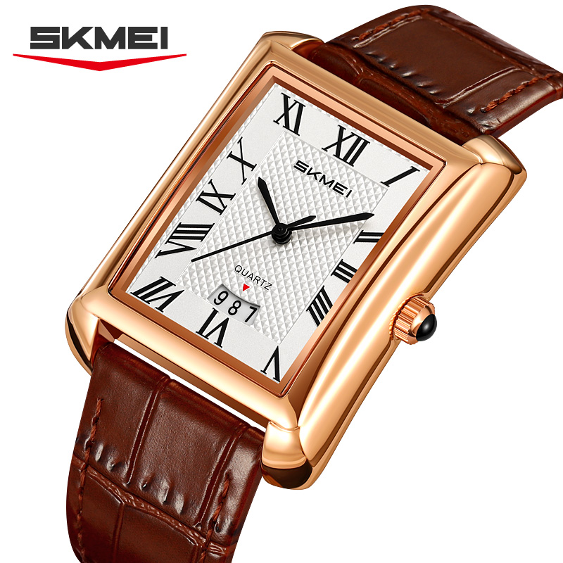 SKMEI 2575 Classic Men's Quart - Smartwatch Square Watches For Men reseña y precio