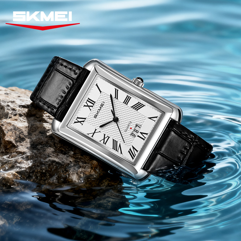 SKMEI 2575 Classic Men's Quart - Smartwatch Square Watches For Men reseña y precio