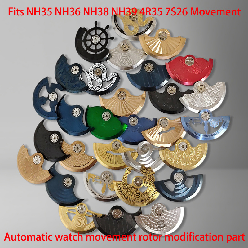 NH35 NH36 Movement Automatic O - Watch Movement Rotor reseña y precio